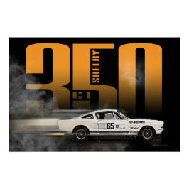 Póster Shelby Mustang 350GT