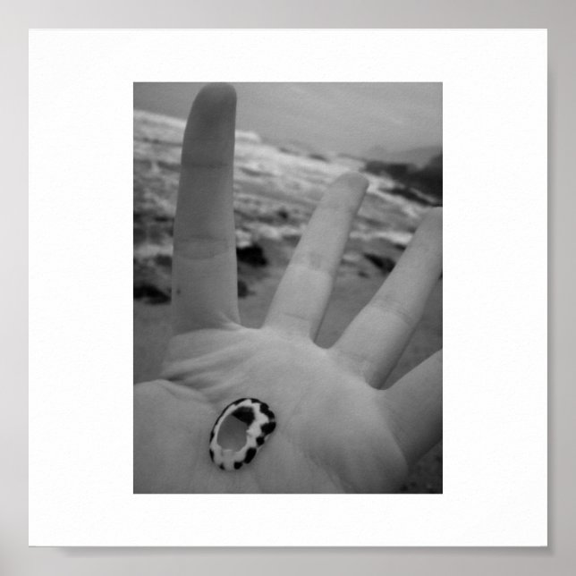 Póster Shell in hand (Frente)