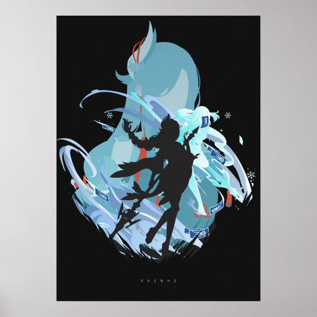Póster Shenhe Genshin Impact (Frente)