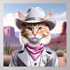 Póster Sheriff Cat