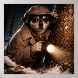 Póster "Sherlock Louie"