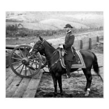 Sherman On Horseback - Atlanta Georgia - 1864