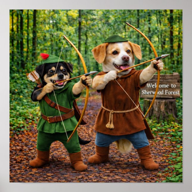 Póster "Sherwood Forest" (Frente)