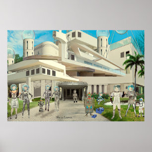 Póster She's Cosmic