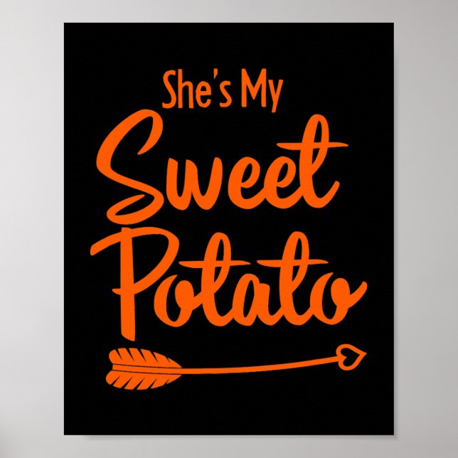 Póster Shes My Sweet Potato Sí Yam 2 (Frente)