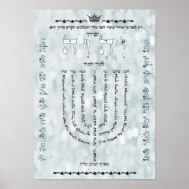 Póster Shevitti con Salmo 67 Poster