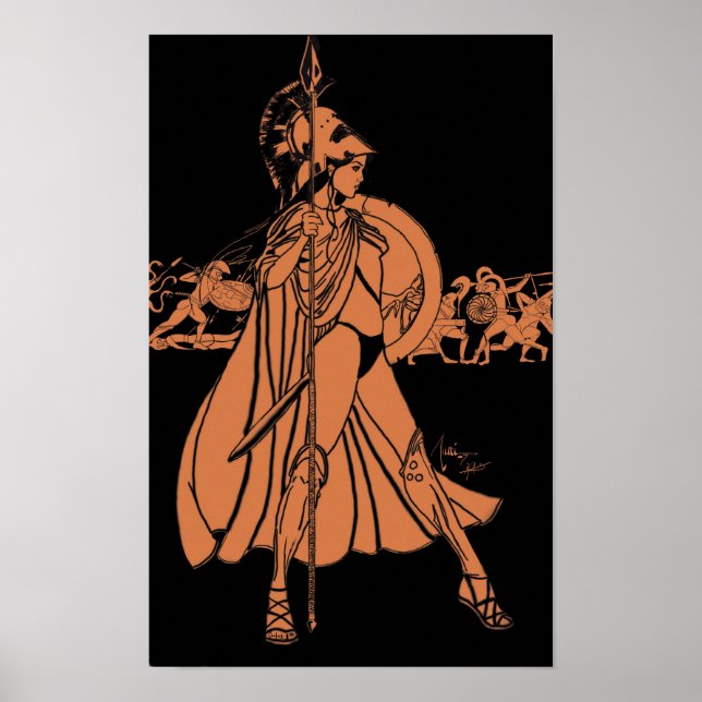 Póster Shi de Esparta (Frente)