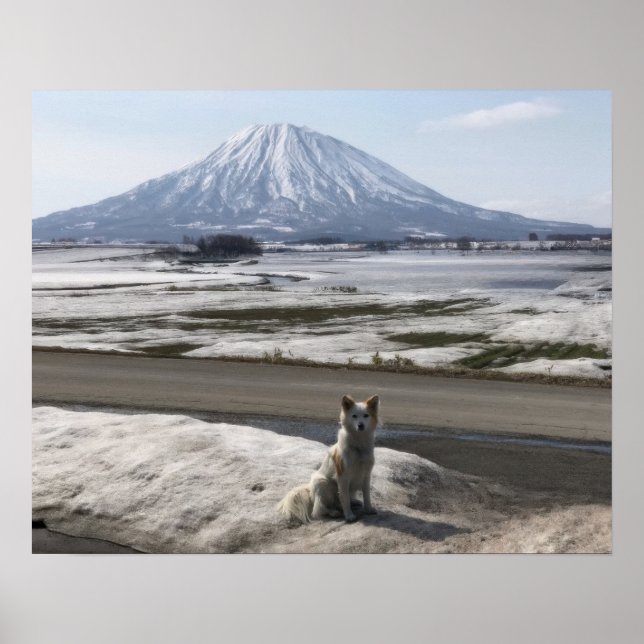 Póster Shiba Inu (Frente)