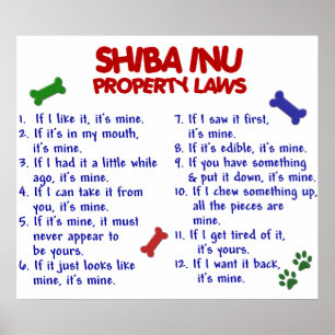 PÓSTER SHIBA INU PL2