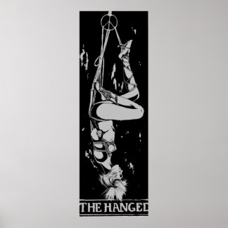 Póster shibari ahorcado
