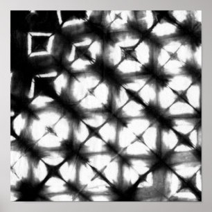 Póster Shibori I gráfico