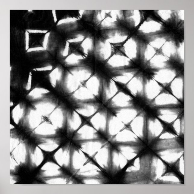 Póster Shibori I gráfico (Frente)