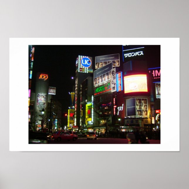Póster Shibuya (Frente)