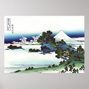 Póster Shichirihama en la provincia de Sagami