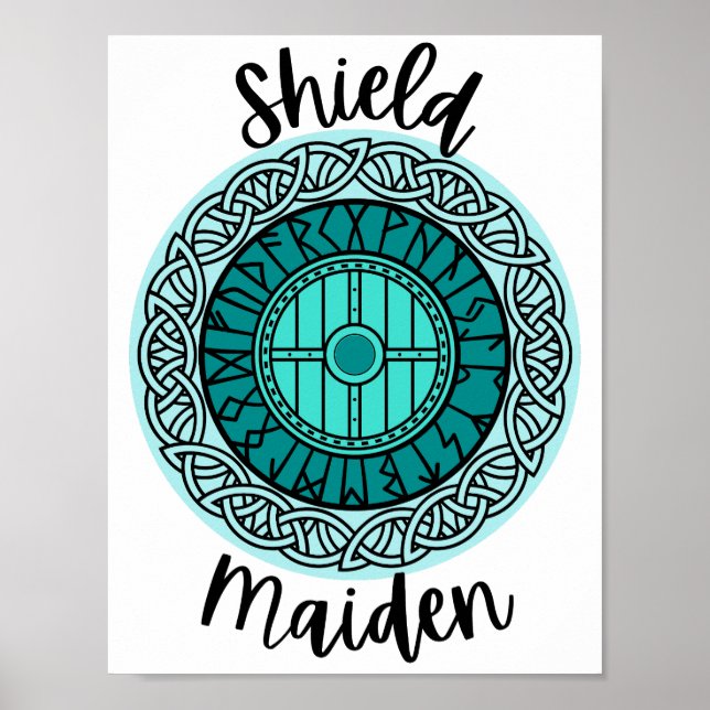 Póster Shield Maiden (edición ligera) (Frente)