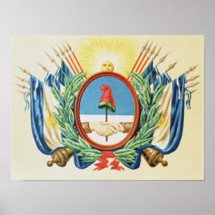 Póster Shield of the Confederation of Argentina