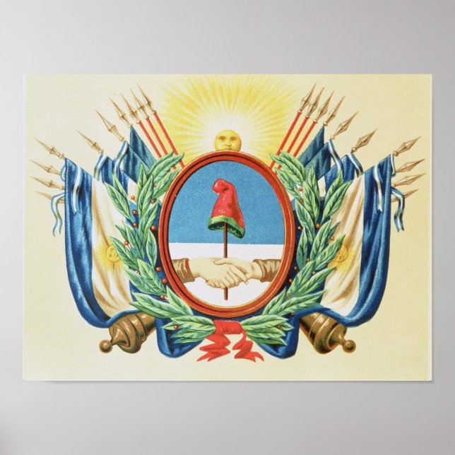 Póster Shield of the Confederation of Argentina (Frente)