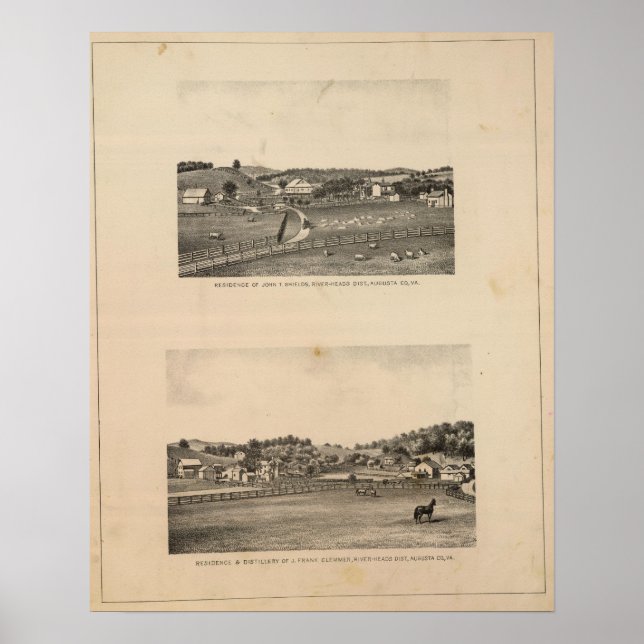 Póster Shields, Clemmer residences (Frente)