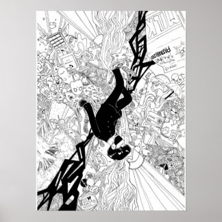Póster Shigeo MOB PSYCHO 100 FANART