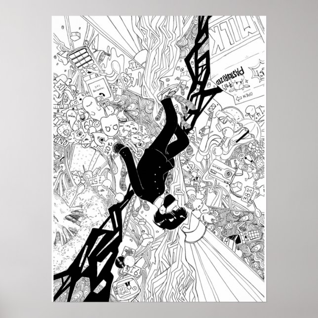 Póster Shigeo MOB PSYCHO 100 FANART (Frente)