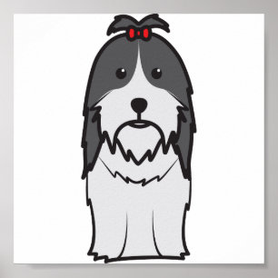 Póster Shih Tzu Dog Personalizado