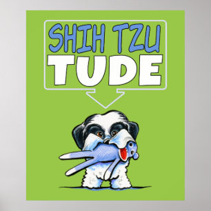 Póster Shih Tzu Tude Dk