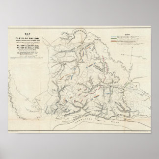 Póster Shiloh, Tennesse
