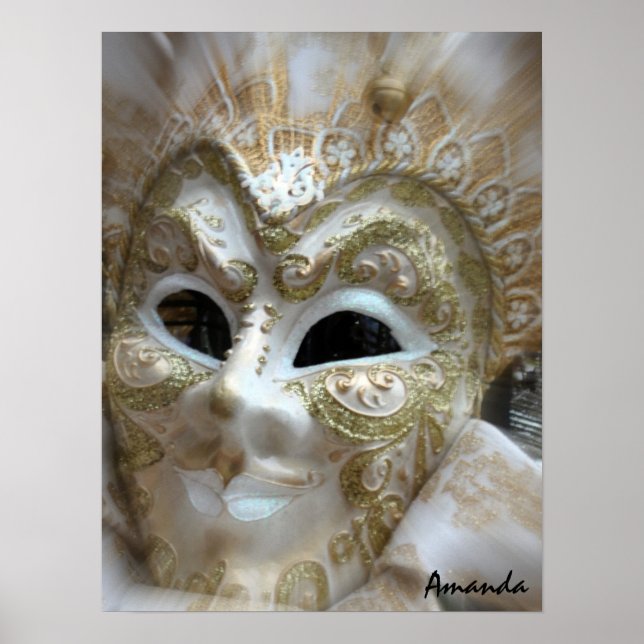 Póster Shimmers dorados (Frente)