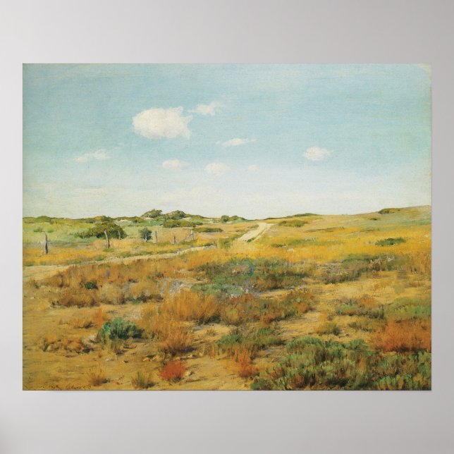 Póster Shinnecock Hills by William Merritt Chase (Frente)