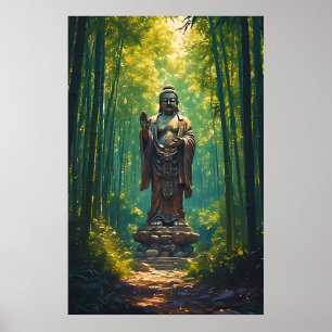 Póster Shinrin no Hotoke (Buda del Bosque)