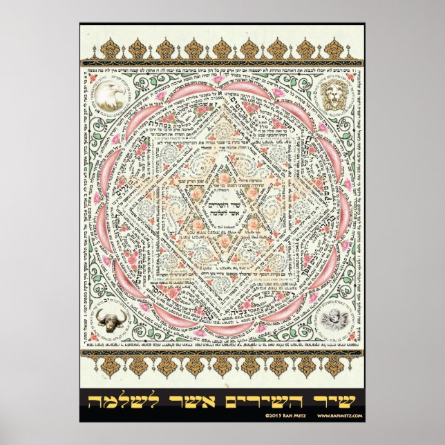 Póster Shir ha Shirim ~ Tikkun Chava Poster, todos los ta (Frente)