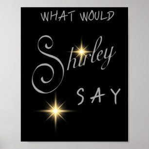 Póster Shirley Ballas Juzga Estrictamente Qué Sería Shirl