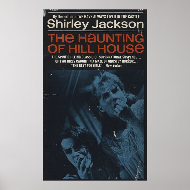 Póster Shirley Jackson - El Amortiguamiento De Hill House (Frente)