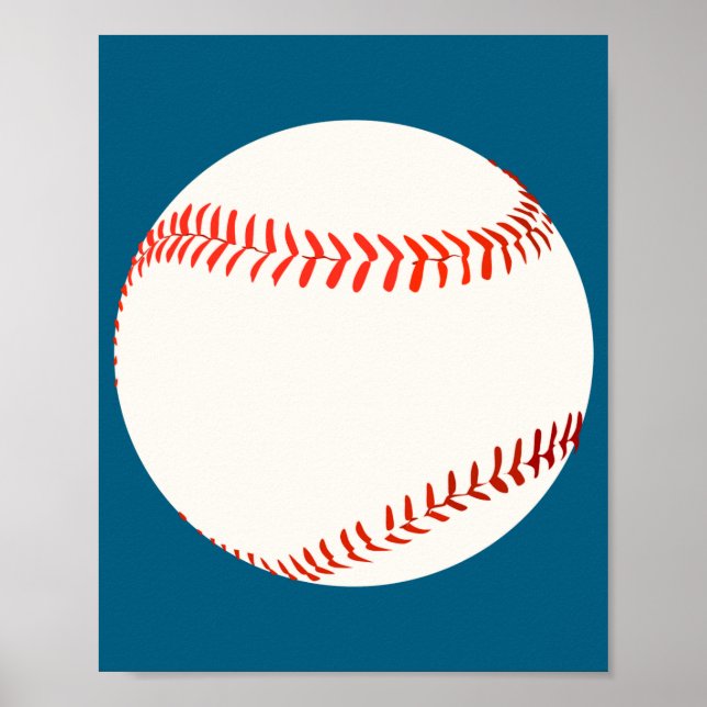 Póster Shirt Baseball (Frente)