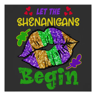 Póster Shirt, coordinador de Shenanigans Chispas femeni