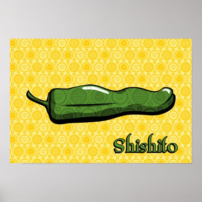 Póster Shishito Chili Pepper Poster (Frente)