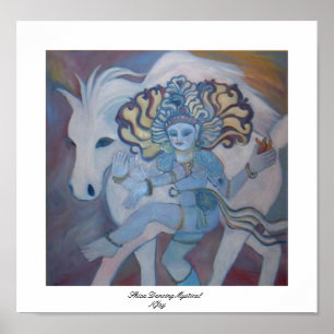 Póster Shiva Dancing Mystical