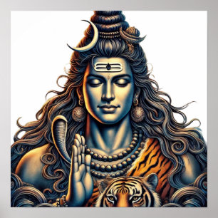 Póster Shiva - El desarrollo cósmico de la creación