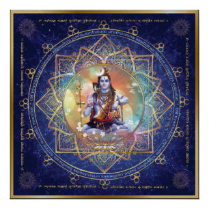 Póster Shiva Mahamrityunjaya - Karma Purifying