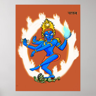 Póster Shiva Nataraja