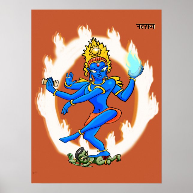 Póster Shiva Nataraja (Frente)