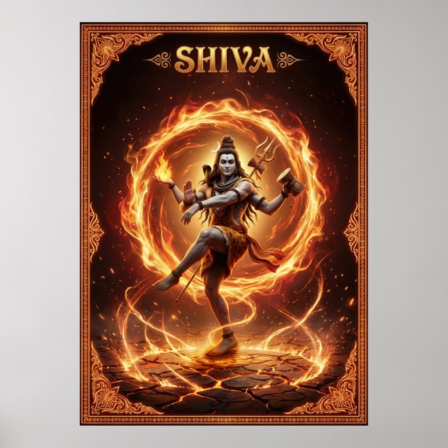 Póster Shiva V03 (Frente)