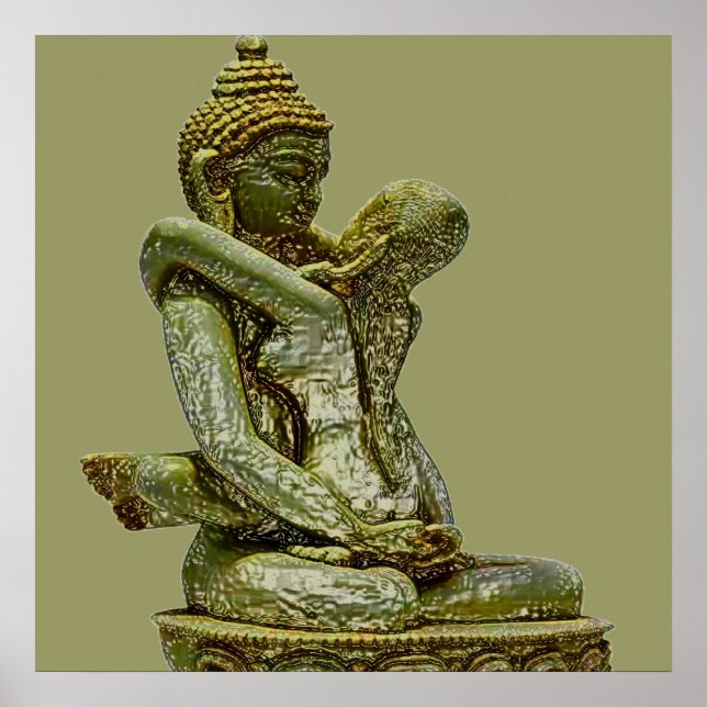 PÓSTER SHIVA Y PARVATI (Frente)