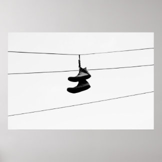 Póster Shoefiti