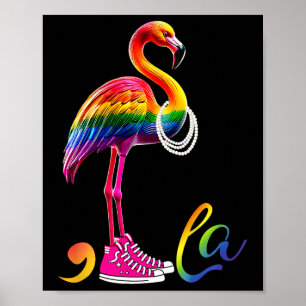 Póster Shoes Comma La Kamala 2024 Derechos de Elección Lg