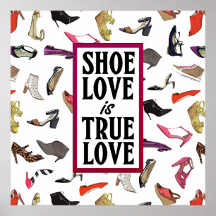 Póster Shoes Love es el verdadero poster del amor