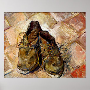 Póster Shoes Van Gogh 1888