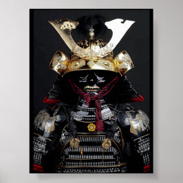 Póster Shogun Samurai armor Poster Wall Art