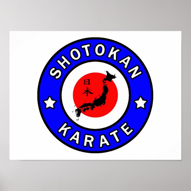 Póster Shotokan Karate (Frente)