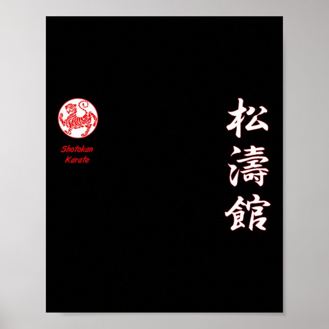Póster Shotokan Karate (Frente)
